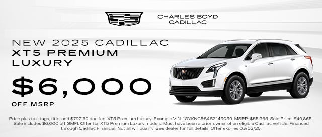 New 2025 Cadillac XT5 Premium Luxury